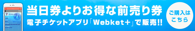 当日券よりもお得な電子チケットの販売スタート